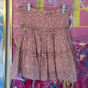 floral Olivaceous skirt size medium